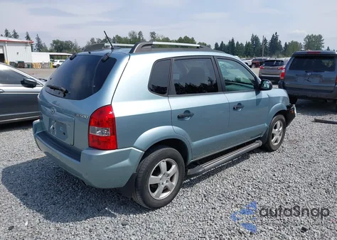 2008 Hyundai Tucson Gls from USA, damaged, VIN KM8JM12BX8U894165